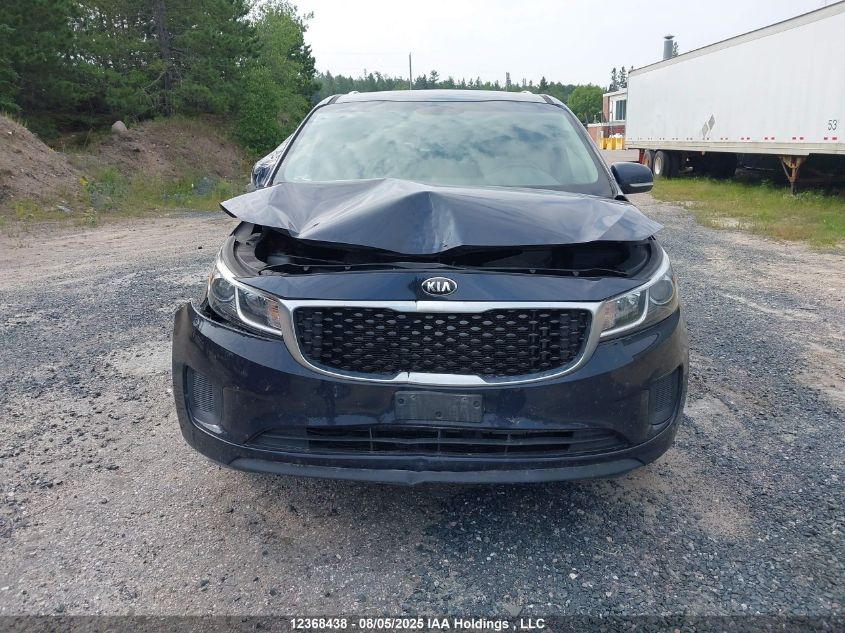 2017 Kia Sedona Lx VIN: KNDMB5C10H6286342 Lot: 12368438X