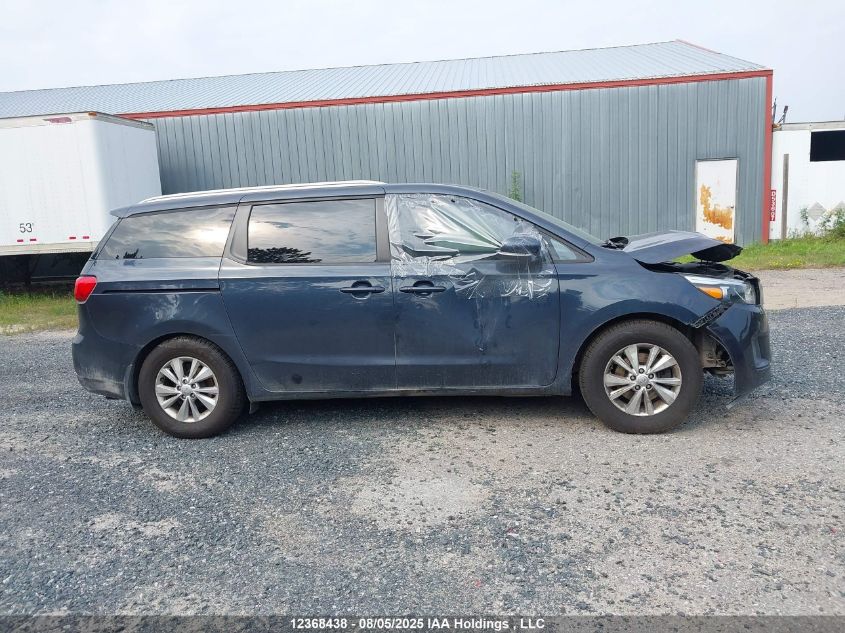 2017 Kia Sedona Lx VIN: KNDMB5C10H6286342 Lot: 12368438X