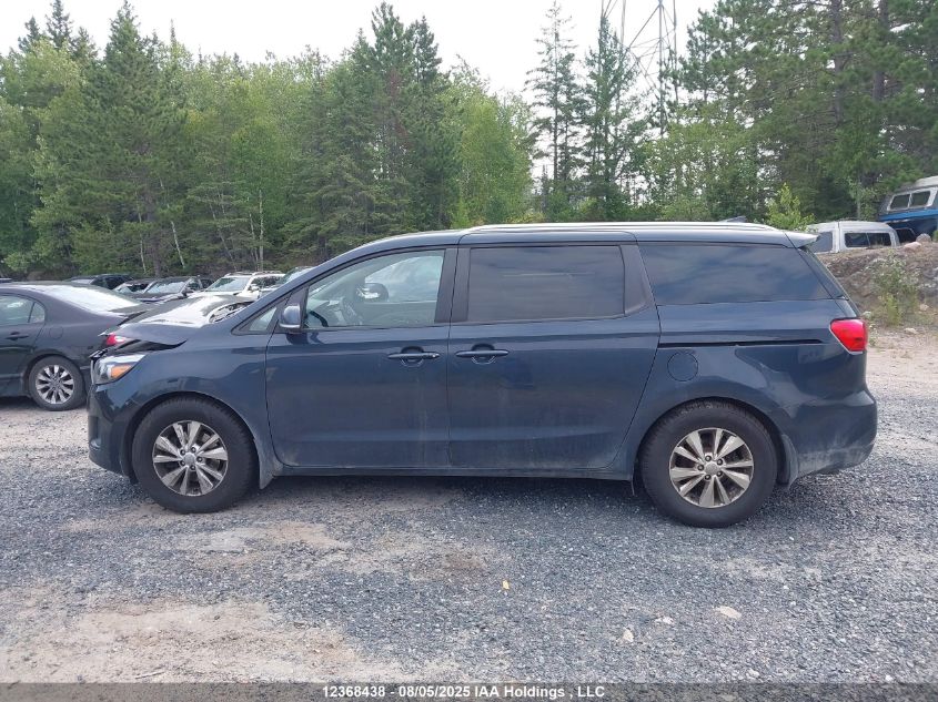 2017 Kia Sedona Lx VIN: KNDMB5C10H6286342 Lot: 12368438X