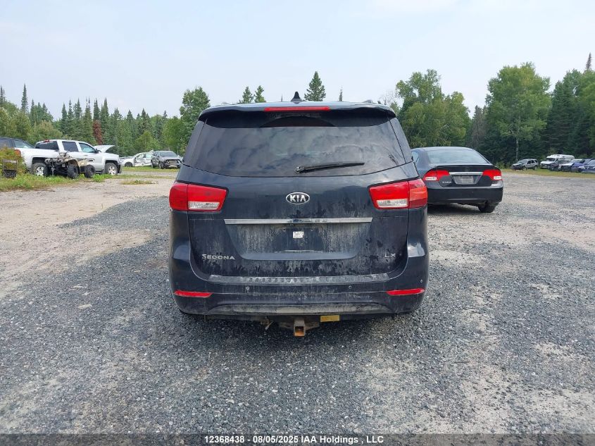2017 Kia Sedona Lx VIN: KNDMB5C10H6286342 Lot: 12368438X