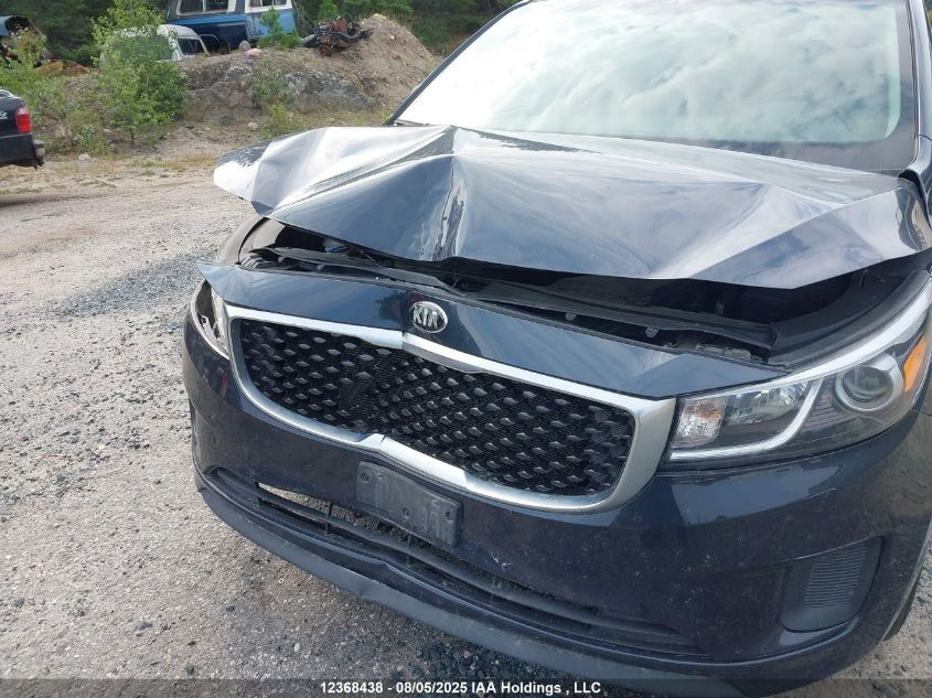 2017 Kia Sedona Lx VIN: KNDMB5C10H6286342 Lot: 12368438X