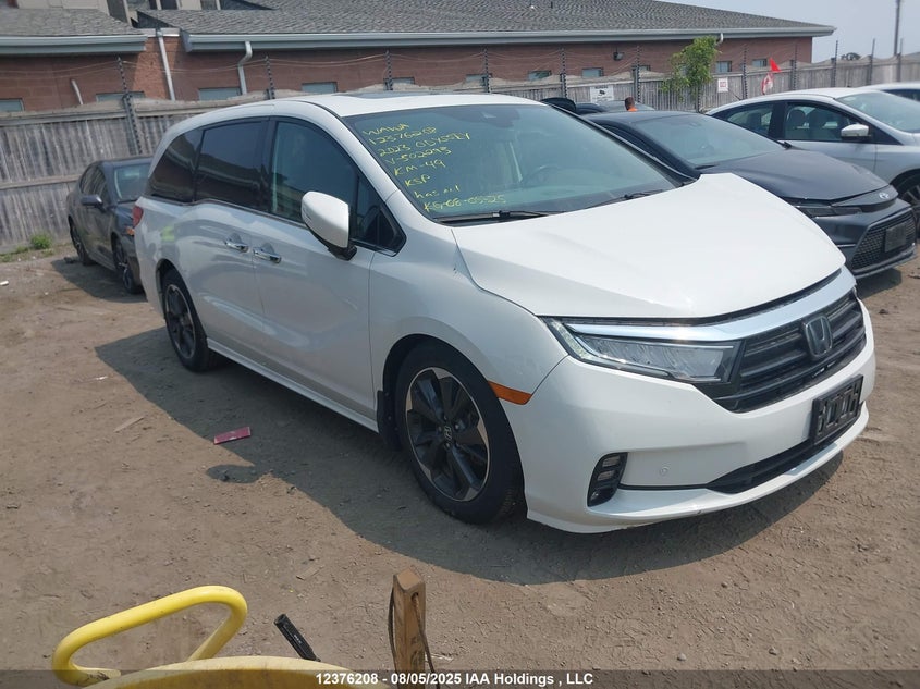 5FNRL6H88PB502293 2023 Honda Odyssey Touring auction photo 1
