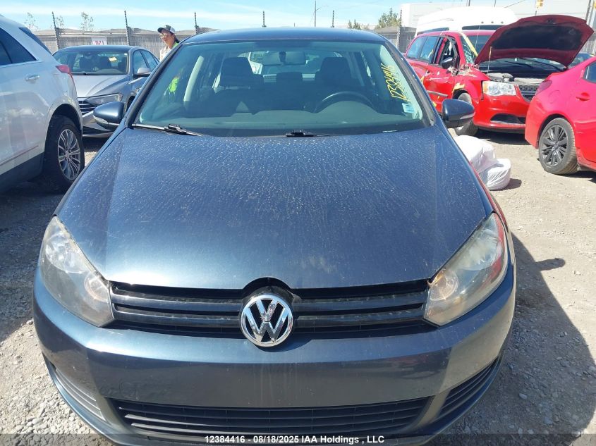 2010 Volkswagen Golf VIN: WVWDA7AJ3AW372459 Lot: 12384416