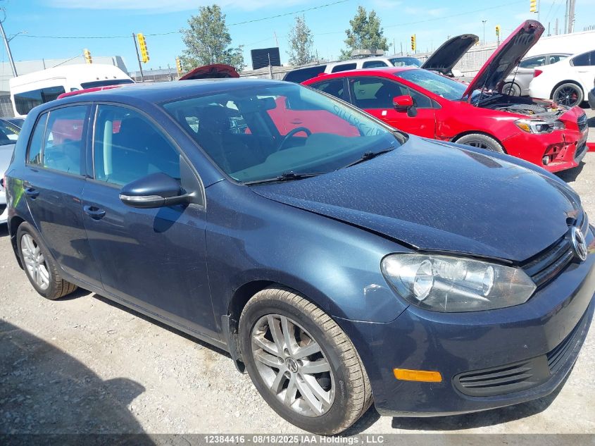 2010 Volkswagen Golf VIN: WVWDA7AJ3AW372459 Lot: 12384416