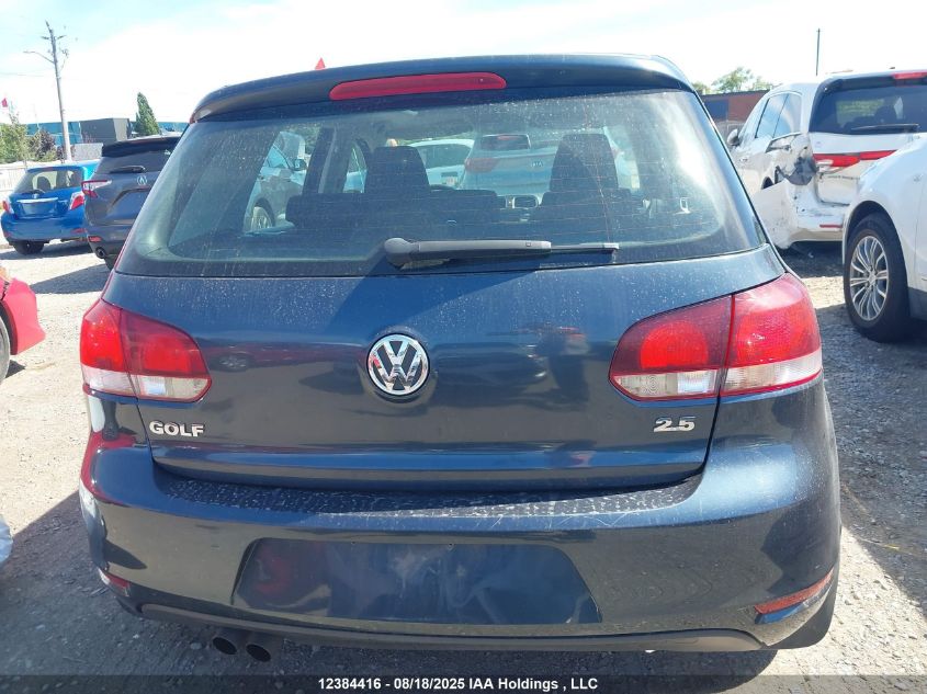 2010 Volkswagen Golf VIN: WVWDA7AJ3AW372459 Lot: 12384416