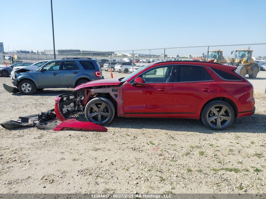 2022 Genesis Gv70 Sport Advanced/Sport Prestige VIN: KMUMCDTC4NU025261 Lot: 12384417