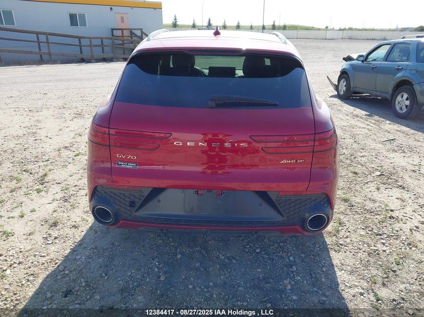 2022 Genesis Gv70 Sport Advanced/Sport Prestige VIN: KMUMCDTC4NU025261 Lot: 12384417