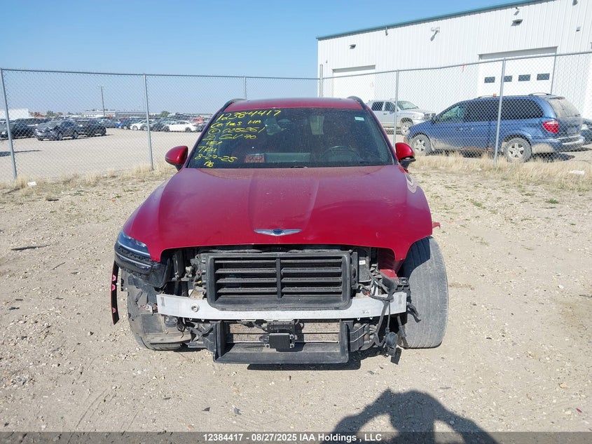 2022 Genesis Gv70 Sport Advanced/Sport Prestige VIN: KMUMCDTC4NU025261 Lot: 12384417