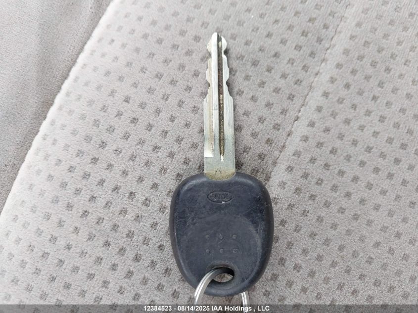 2009 Kia Spectra VIN: KNAFE221995649919 Lot: 12384523