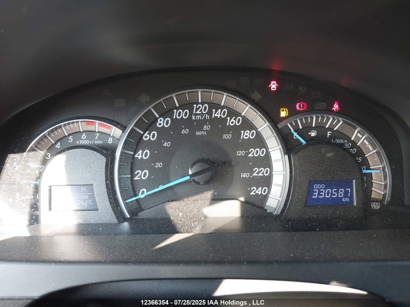 2012 Toyota Camry Se V6 VIN: 4T1BK1FK2CU011995 Lot: 12366354X