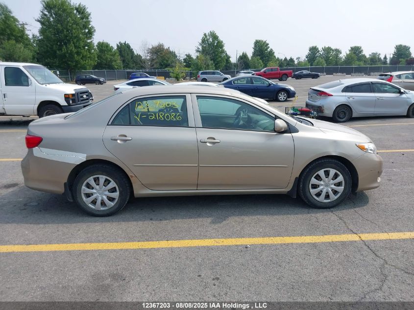 2010 Toyota Corolla Ce VIN: 2T1BU4EE6AC218086 Lot: 12367203X