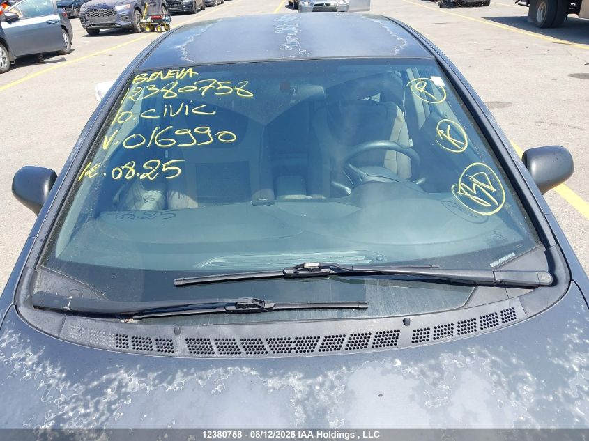 2010 Honda Civic Dx/Dx-A VIN: 2HGFA1F23AH016990 Lot: 12380758X