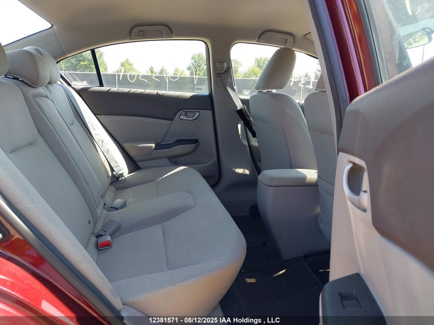 2012 Honda Civic Lx VIN: 2HGFB2F48CH013901 Lot: 12381571X