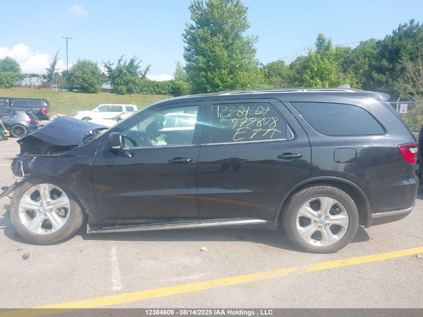 2014 Dodge Durango Limited VIN: 1C4RDJDG0EC979808 Lot: 12384609