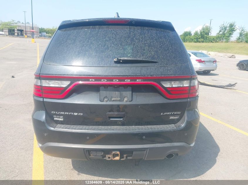 2014 Dodge Durango Limited VIN: 1C4RDJDG0EC979808 Lot: 12384609