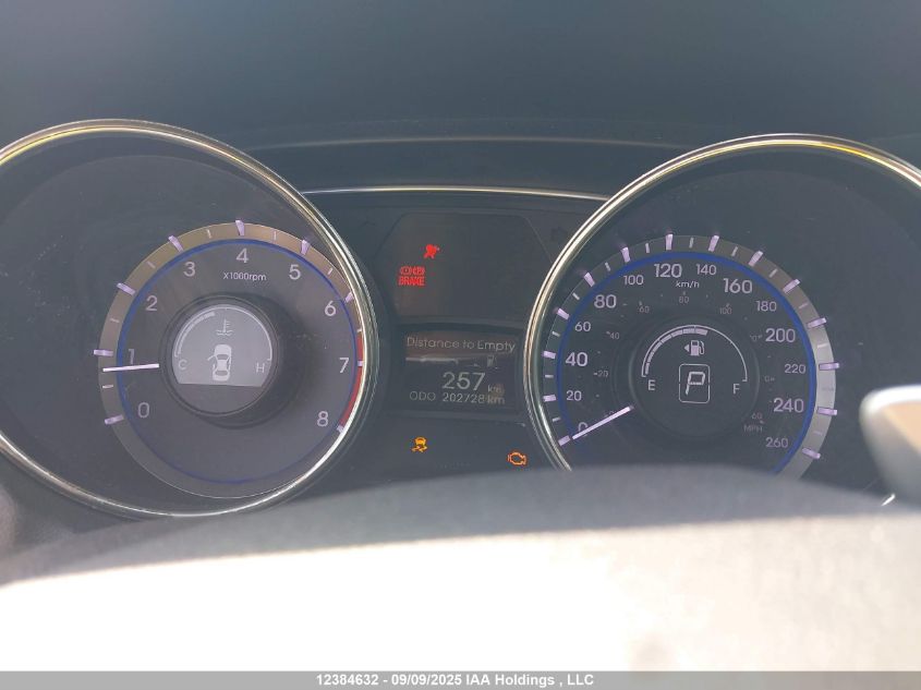 2011 Hyundai Sonata 2.0T Limited VIN: 5NPEC4AB2BH250544 Lot: 12384632