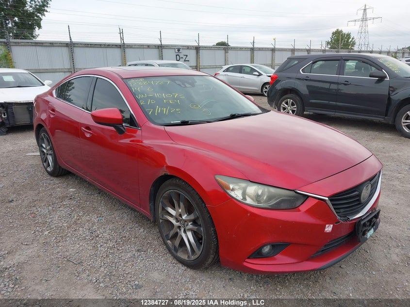 JM1GJ1W65E1114073 2014 Mazda Mazda6 Gt auction photo 1
