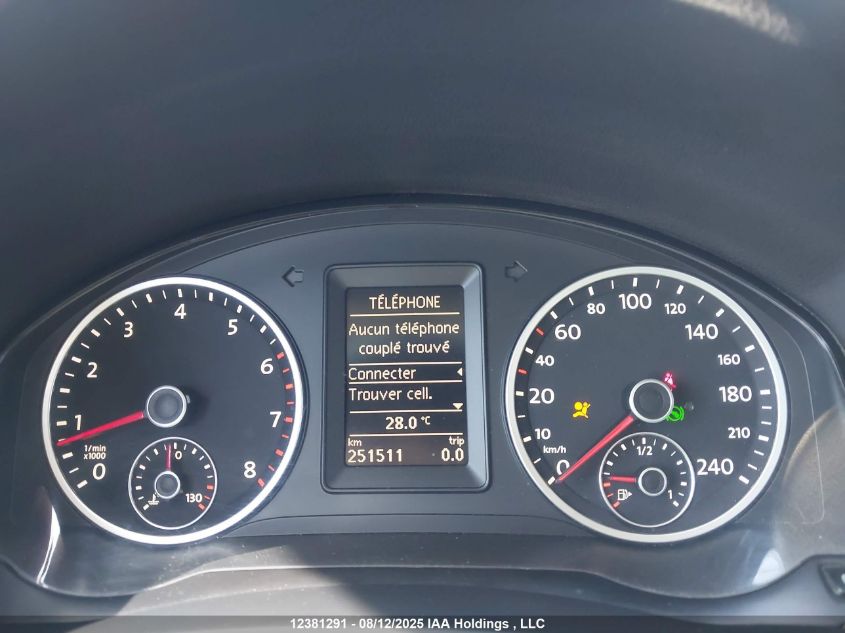 2012 Volkswagen Tiguan 2.0 Tsi Comfortline/2.0 Tsi Highline/2.0 Tsi Trendline VIN: WVGBV7AX7CW000685 Lot: 12381291X