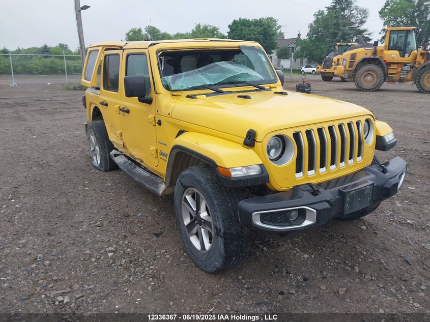 1C4HJXEG1LW162199 2020 Jeep Wrangler Unlimited Sahara auction photo 1