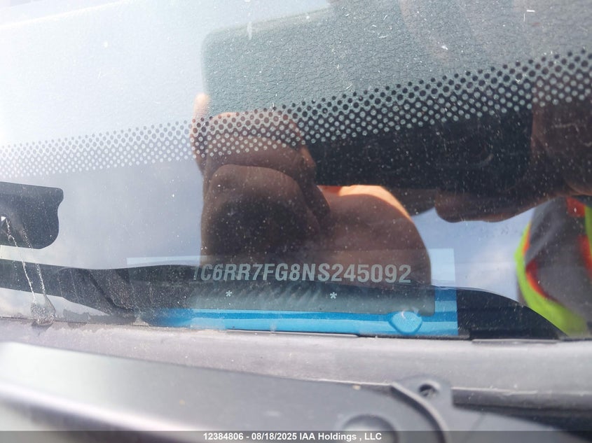 1C6RR7FG8NS245092 2022 RAM 1500 photo no. 9