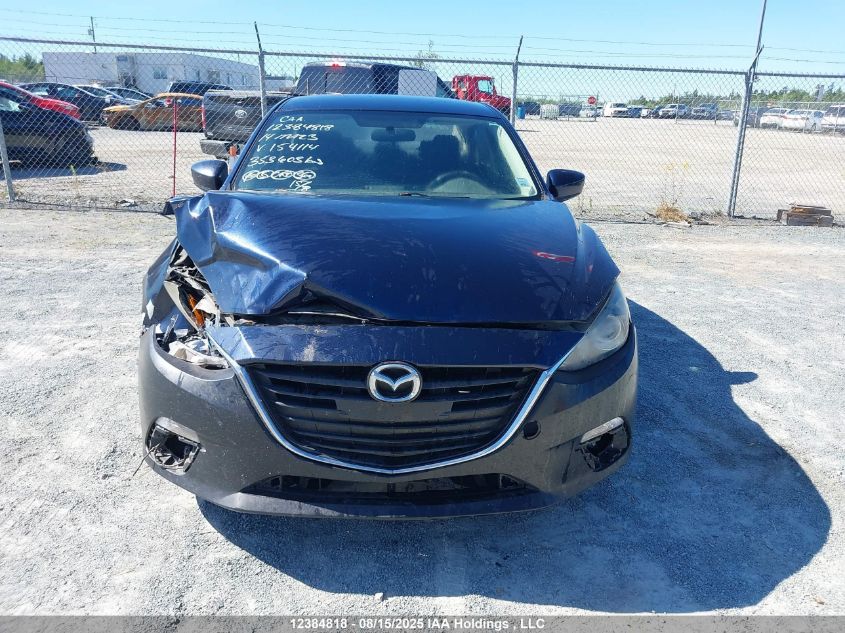 2014 Mazda 3 Sport VIN: JM1BM1U7XE1154114 Lot: 12384818