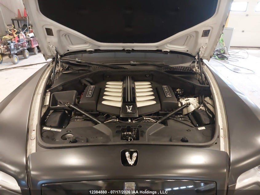 2015 ROLLS-ROYCE GHOST SEDAN 6.6L V-12 DI, DOHC, VVT, TURBO, 563HP
