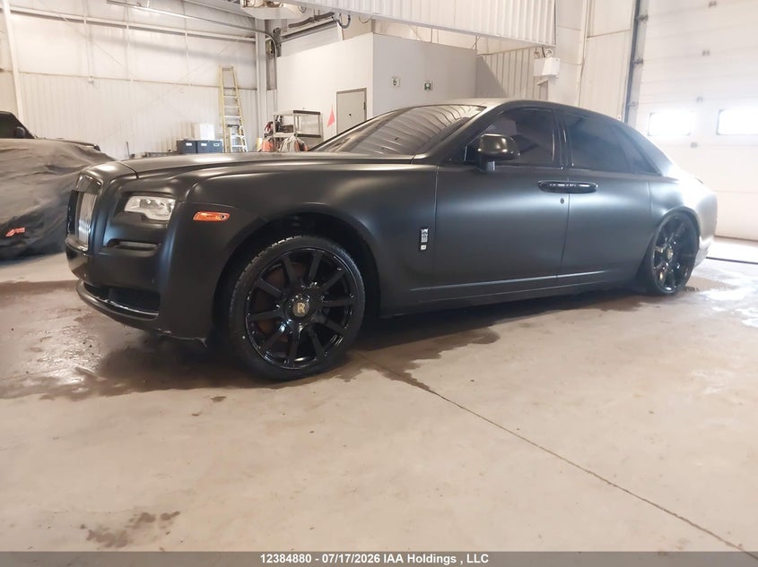 2015 ROLLS-ROYCE GHOST SEDAN 6.6L V-12 DI, DOHC, VVT, TURBO, 563HP