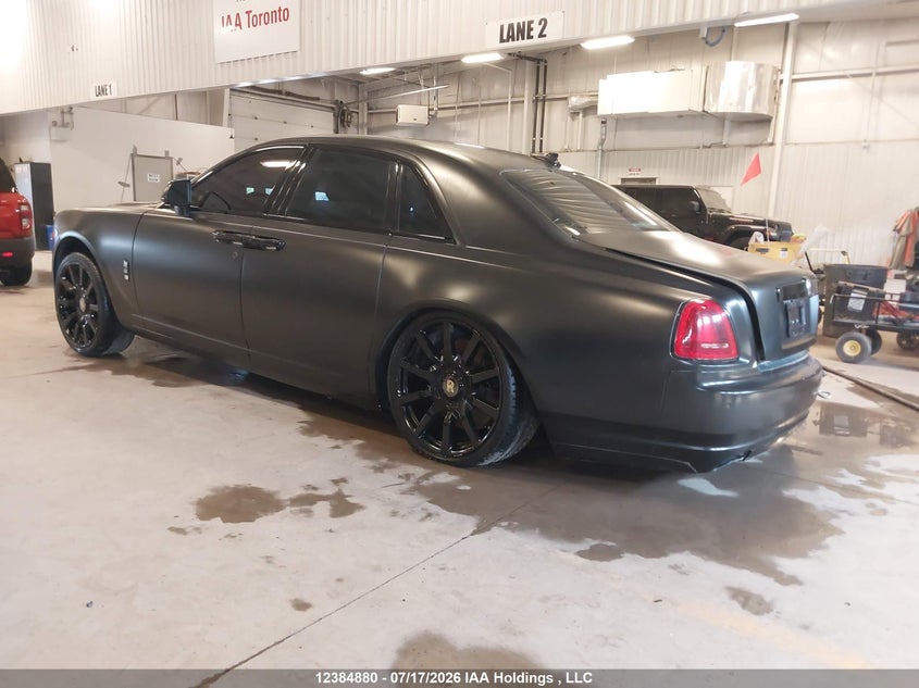 2015 ROLLS-ROYCE GHOST SEDAN 6.6L V-12 DI, DOHC, VVT, TURBO, 563HP