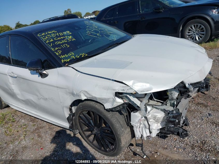 2022 Toyota Camry Xse VIN: 4T1K61AK9NU061632 Lot: 12384893