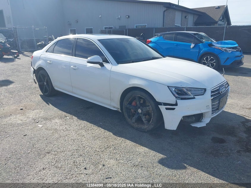 WAUANAF46JA011860 2018 Audi A4 2.0T Komfort auction photo 1