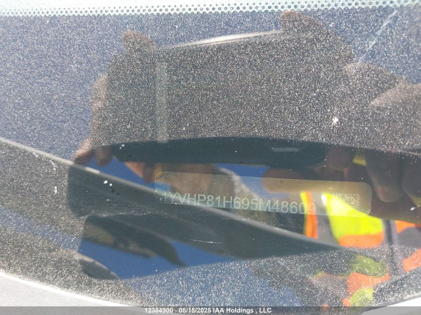 2009 Mazda 6 I VIN: 1YVHP81H695M48609 Lot: 12384900