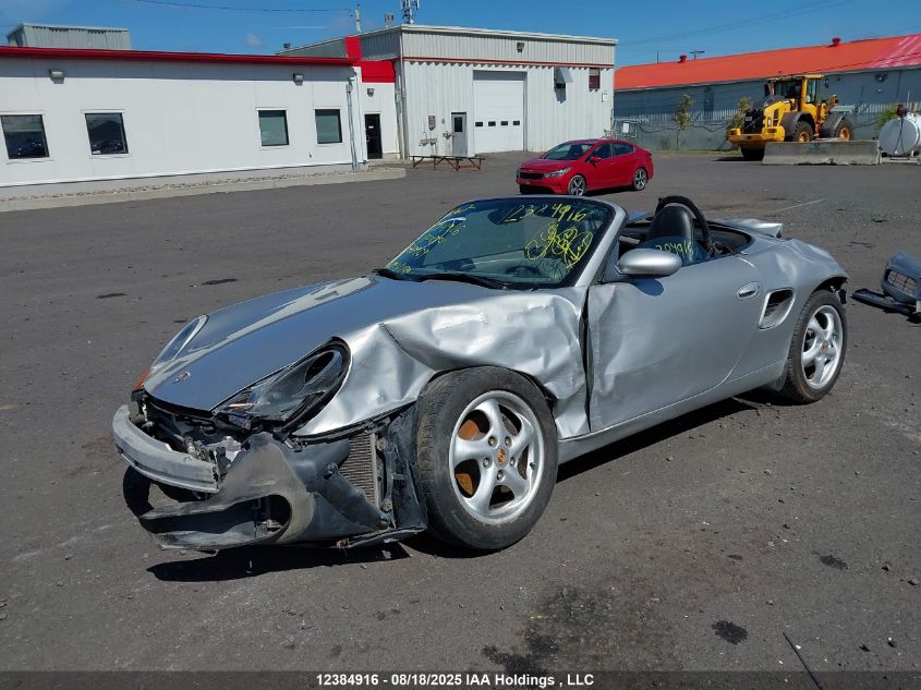 WP0CA298XYU620969 2000 PORSCHE BOXSTER photo no. 2