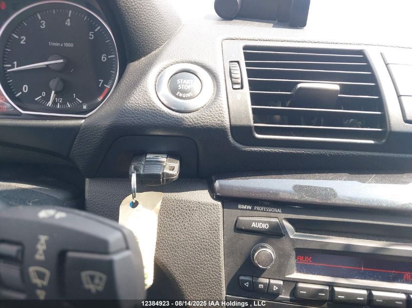 2009 BMW 128 I VIN: WBAUP73549VK75039 Lot: 12384923