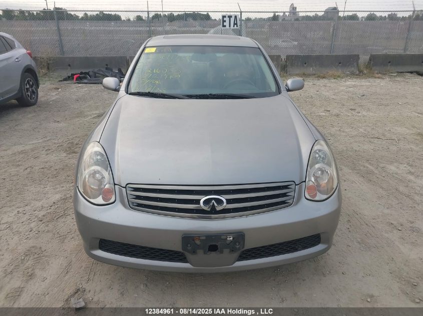 2005 Infiniti G35 VIN: JNKCV51E95M216000 Lot: 12384961