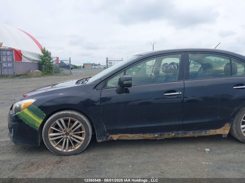 2013 Subaru Impreza 2.0I Limited Package VIN: JF1GJAK62DH030147 Lot: 12355549X