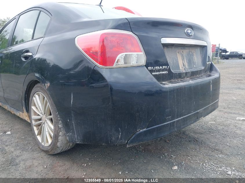 2013 Subaru Impreza 2.0I Limited Package VIN: JF1GJAK62DH030147 Lot: 12355549X