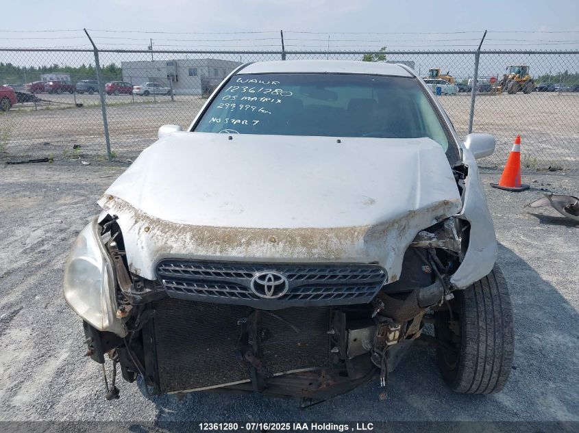 2005 Toyota Matrix Wagon VIN: 2T1KR32E95C910817 Lot: 12361280X