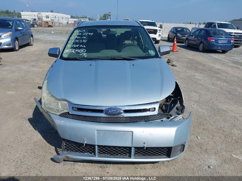 2009 Ford Focus Se VIN: 1FAHP35N49W100381 Lot: 12367298X