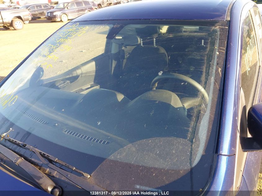 2022 Chevrolet Spark 1Lt Cvt VIN: KL8CD6SA4NC028294 Lot: 12381317X