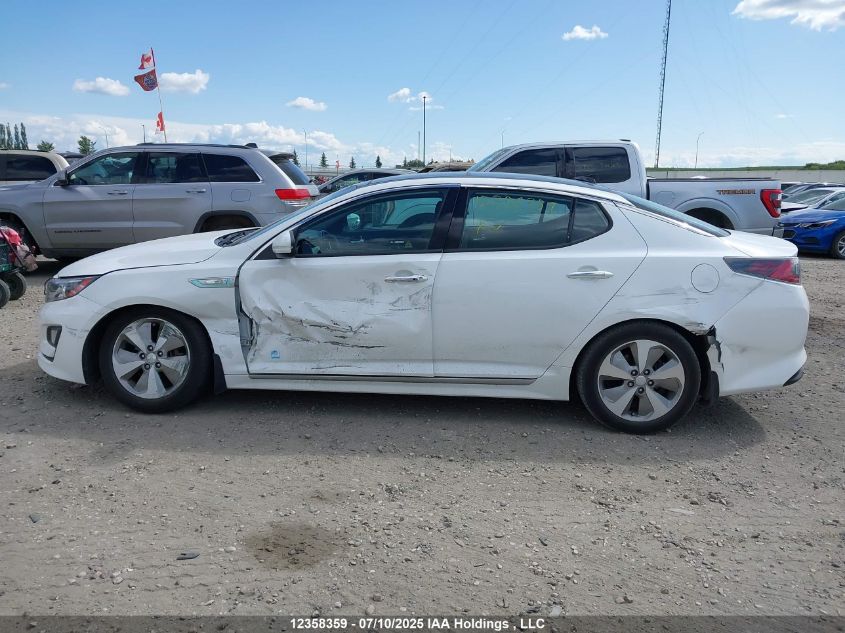 2016 Kia Optima Hybrid Ex/Ex Premium/Ex Tech VIN: KNAGN4AD8G5096270 Lot: 12358359X