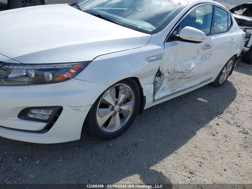 2016 Kia Optima Hybrid Ex/Ex Premium/Ex Tech VIN: KNAGN4AD8G5096270 Lot: 12358359X