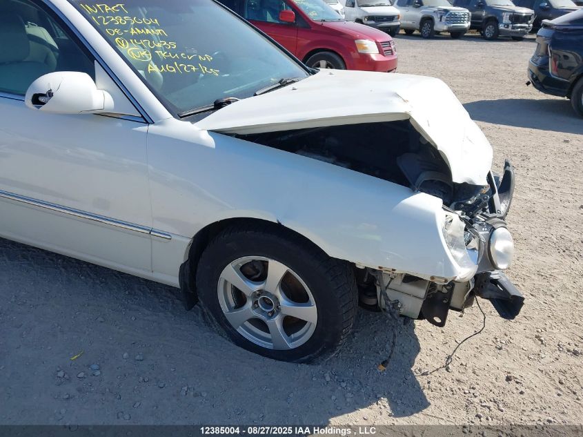 2008 Kia Amanti Luxury VIN: KNALD125085142635 Lot: 12385004