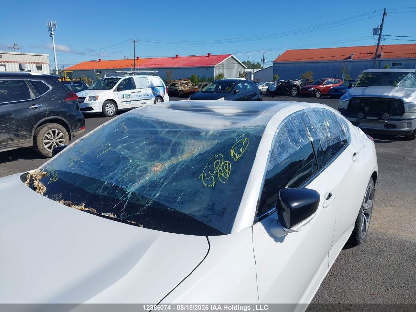 2021 Acura Tlx Platinum Elite VIN: 19UUB6F91MA801865 Lot: 12385074