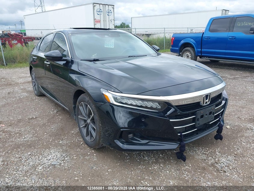 1HGCV1F54MA803242 2021 Honda Accord Ex-L 1.5T auction photo 1
