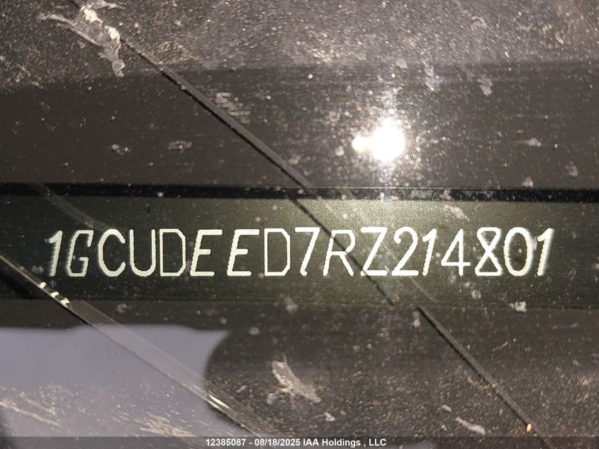 2024 Chevrolet Silverado K1500 Rst VIN: 1GCUDEED7RZ214801 Lot: 12385087