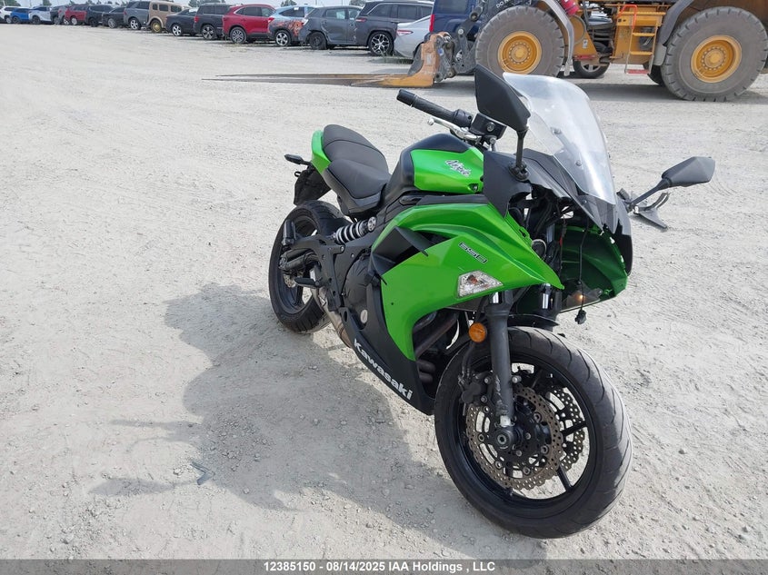 JKAEXEF14EDA15404 2014 Kawasaki Ex650 F auction photo 1