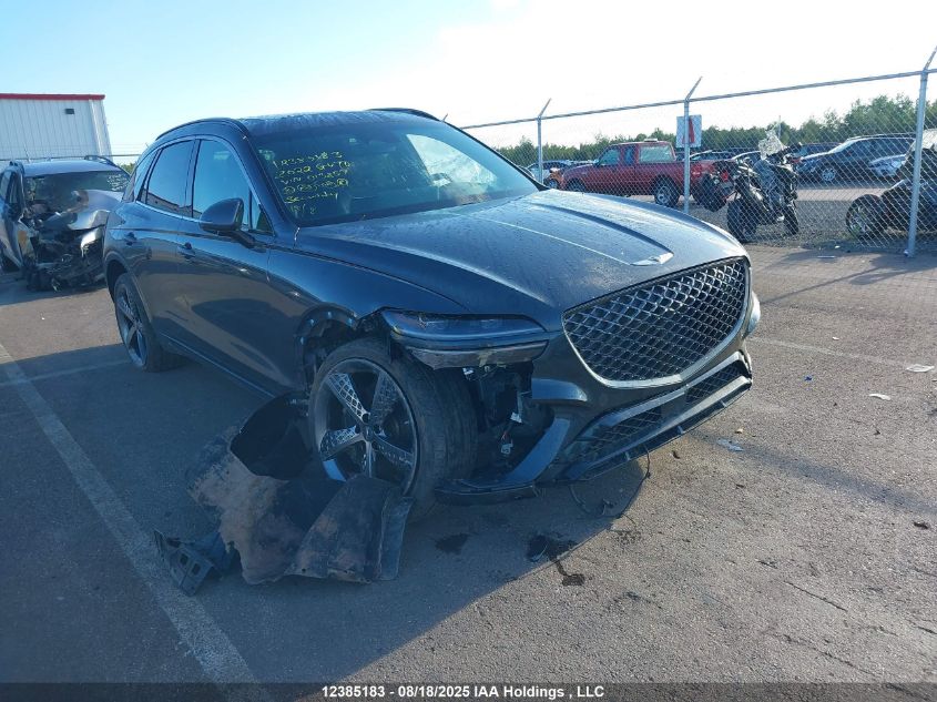 2022 Genesis Gv70 3.5T Sport Awd VIN: KMUMCDTCXNU013857 Lot: 12385183
