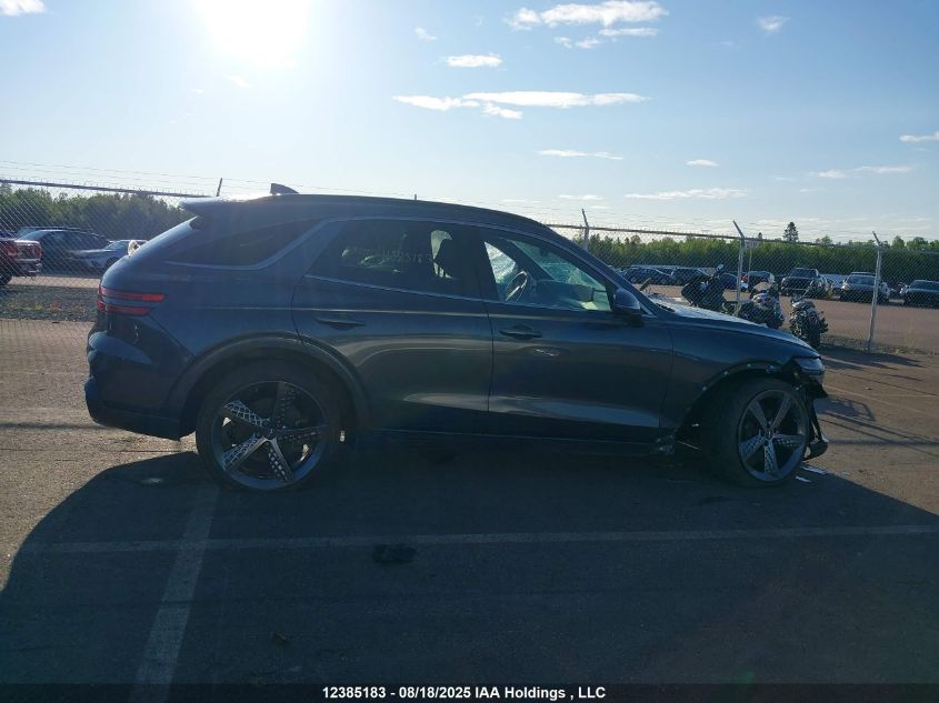 2022 Genesis Gv70 3.5T Sport Awd VIN: KMUMCDTCXNU013857 Lot: 12385183