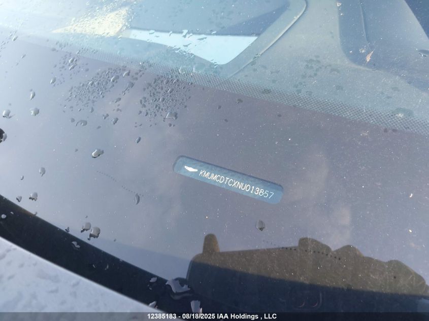 2022 Genesis Gv70 3.5T Sport Awd VIN: KMUMCDTCXNU013857 Lot: 12385183