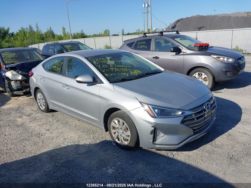 KMHD74LF3LU990333 2020 Hyundai Elantra auction photo 1